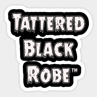 Tattered Black Robe Sticker